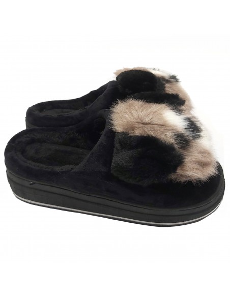 Kapcie damskie na platformie