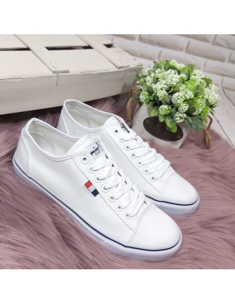 American Club tenisówki damskie sznurowane