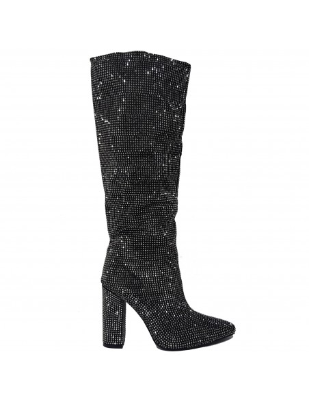 Kozaki damskie z cyrkoniami