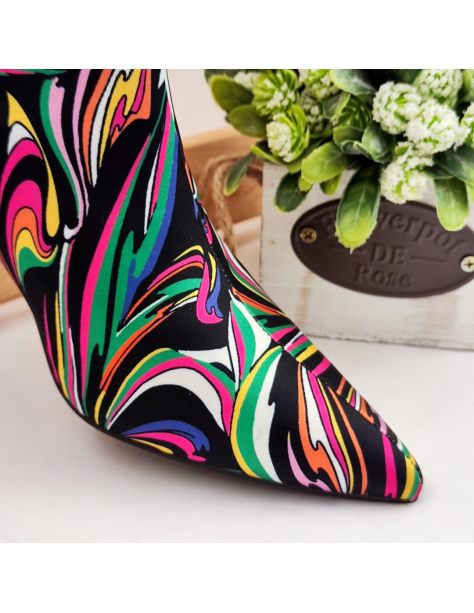 Botki damskie stretchowe