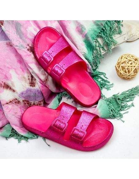 Miękkie klapki damskie duże...