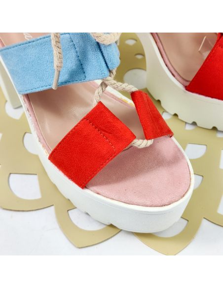 Sandały damskie wiązane