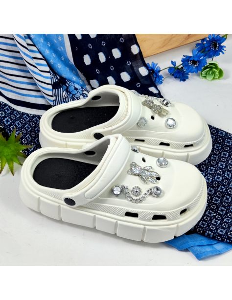 Klapki damskie z misiem