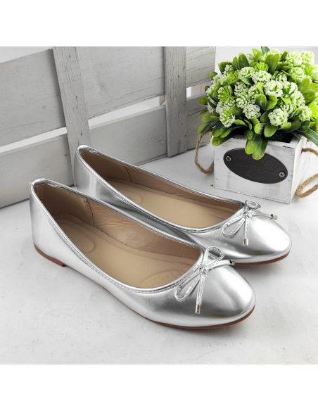 Baleriny z kokardą w dużych...