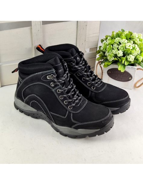 Traperki męskie skórzane...