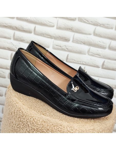 Mokasyny damskie na...