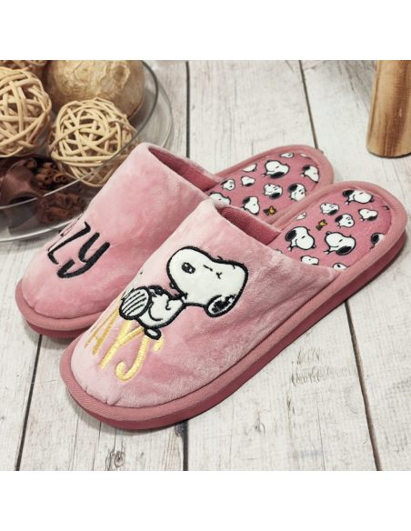 Kapcie damskie Snoopy "Lazy...