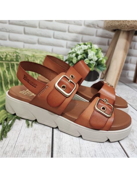 Sandały damskie skórzane...