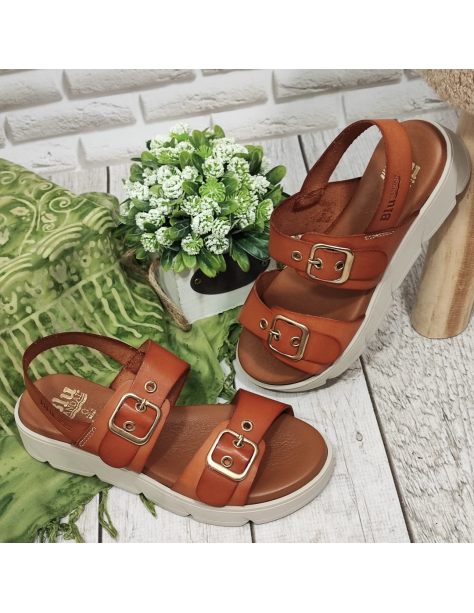 Sandały damskie skórzane...