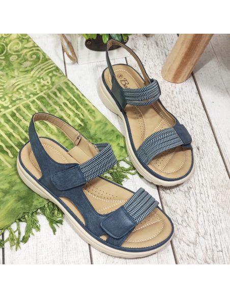 Sportowe sandały damskie z...