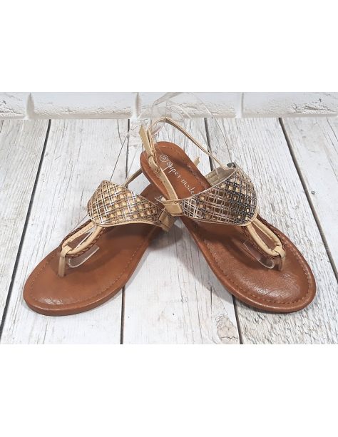 Sandały damskie japonki z...