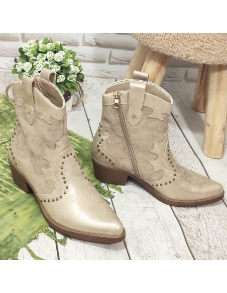 Kowbojki damskie z dżetami...