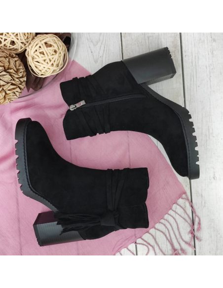 Botki damskie stabilny...