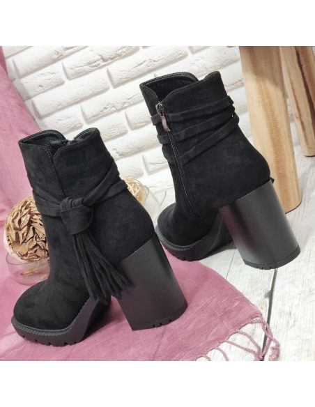 Botki damskie stabilny...