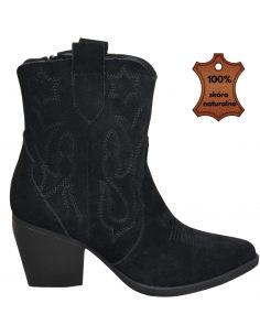 Kowbojki damskie z suwakiem...