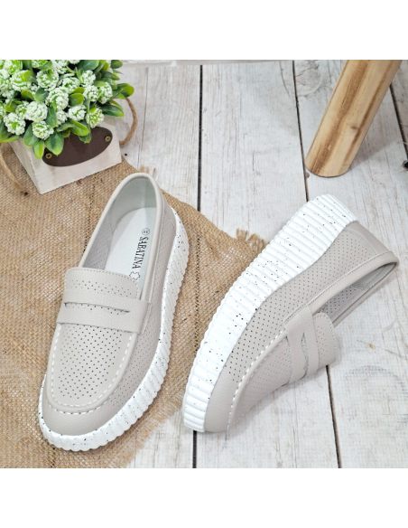 Mokasyny loafersy damskie...