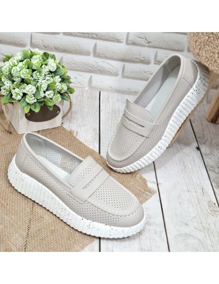 Mokasyny loafersy damskie...