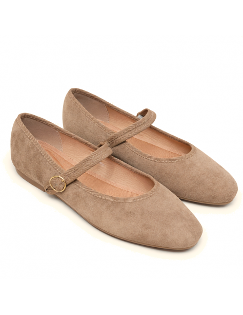 Baleriny damskie z paskiem...