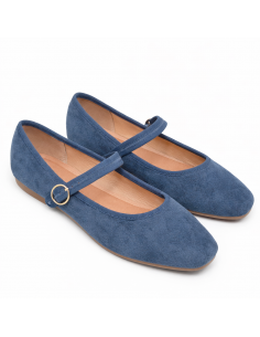 Baleriny damskie z paskiem...