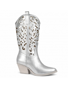 Kowbojki srebrne kozaki...