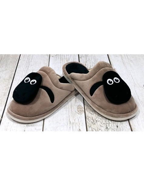 Kapcie damskie z owieczką