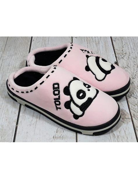 Kapcie damskie pandy