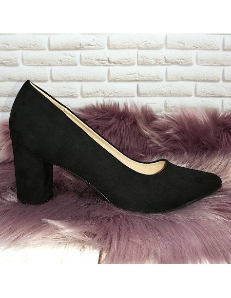 Czółenka damskie na słupku