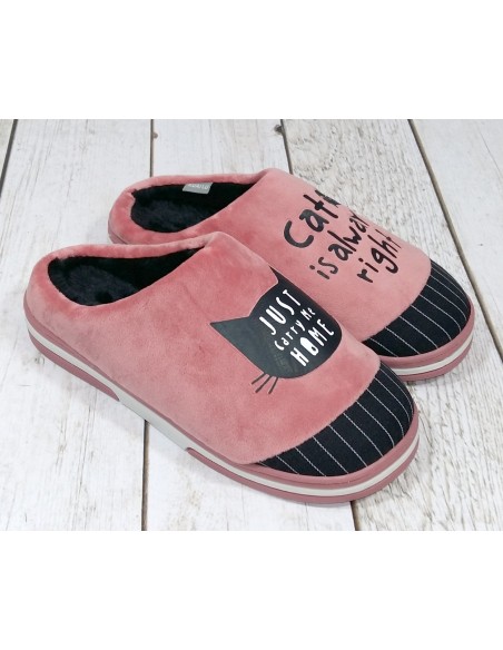 Kapcie damskie z napisami